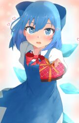 cirno from touhou by mizune (winter)