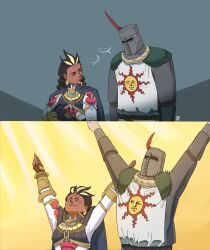 solaire of astora from dark souls (series)