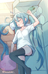 hatsune miku from vocaloid