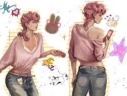trish una from jojo no kimyou na bouken