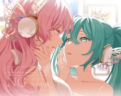 hatsune miku from magnet (vocaloid) by masumofu