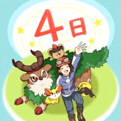 calem (pokemon) from pokemon