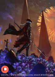 lady maria of the astral clocktower from bloodborne by anato finnstark