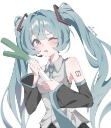 hatsune miku from vocaloid