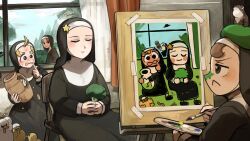 clumsy nun (diva) from little nuns (diva) by diva (hyxpk)