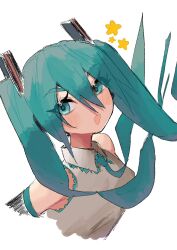 hatsune miku from vocaloid