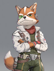 fox mccloud from star fox by gonzarez