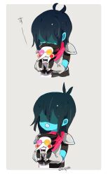 kris (dark world) (deltarune) from deltarune by noppo (nopon)