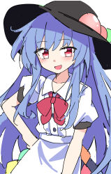 hinanawi tenshi from touhou by e.o.