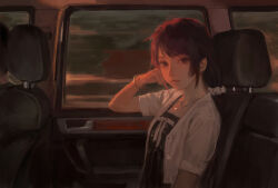 senjougahara hitagi from bakemonogatari by solipsist