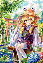moriya suwako from touhou
