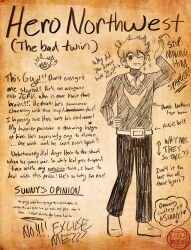 hero (faraway) (omori) from gravity falls