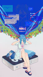 hatsune miku from vocaloid