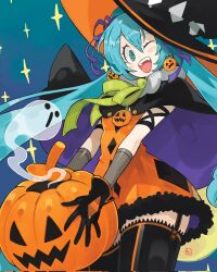hatsune miku from halloween by andrewcockroach