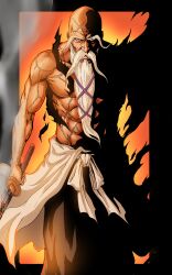 yamamoto-genryuusai shigekuni from bleach