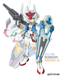 gundam aerial from gundam