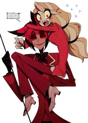 alastor (hazbin hotel) from hazbin hotel by nai0524