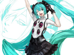 hatsune miku from persona by blazpu