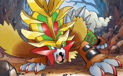 gouging fire from pokemon by uninori