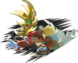 gouging fire from pokemon