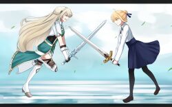 artoria pendragon (fate) from eiyuu densetsu