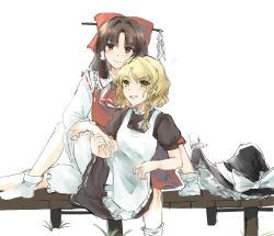 hakurei reimu from embodiment of scarlet devil