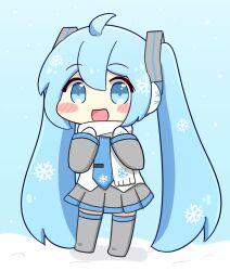 hatsune miku from vocaloid by nukotun