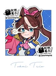 tokai teio (umamusume) from umamusume by saramiao-chan