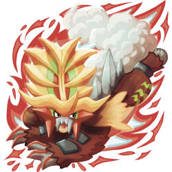 gouging fire from pokemon