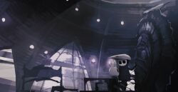knight (hollow knight) from hollow knight
