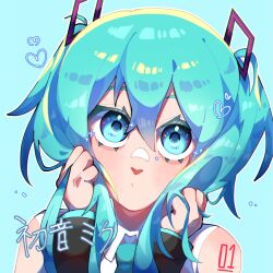hatsune miku from vocaloid