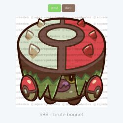 brute bonnet from pokemon