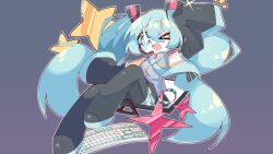 hatsune miku from vocaloid