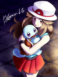 leaf (pokemon) from pokemon by zin (mame denkyu)