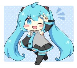 hatsune miku from vocaloid by nukotun
