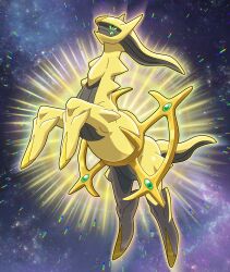 arceus from pokemon by hitokiwa kenchin