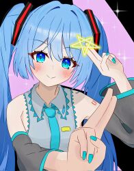 hatsune miku from vocaloid