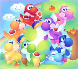 yoshi from super mario bros.