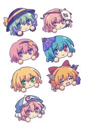hata no kokoro from touhou by silverrain