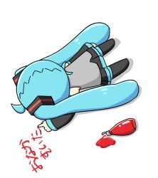 hatsune miku from vocaloid by nukotun