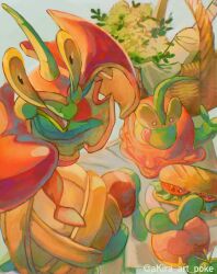 appletun from pokemon by akira (akira art poke)