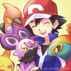 ash ketchum from pokemon by zin (mame denkyu)