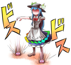 hinanawi tenshi from touhou by peroponesosu.