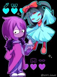 aqua (deltarune) from deltarune