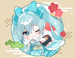 hatsune miku from vocaloid by yuni (irohasuiroiro)