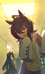 agnes tachyon (tach-nology) (umamusume) from backrooms (creepypasta)