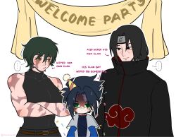 uchiha itachi from cyberpunk (series)