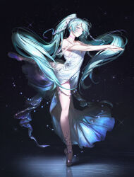hatsune miku from vocaloid