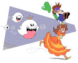 boo (mario) from luigi's mansion