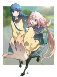 kagamihara nadeshiko from yurucamp